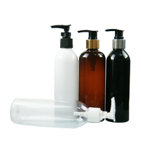 Bouteilles de shampooing en plastique PET réutilisables pour 100 ml 200 ml 250 ml 500 ml Contenant de savon liquide cosmétique pour les mains avec pompe à lotion