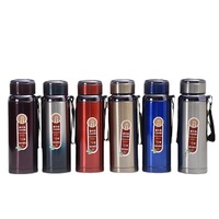 Thermos en acier inoxydable moderne OEM, bouteilles d'eau de sport pour l'escalade en plein air avec couvercle sans BPA