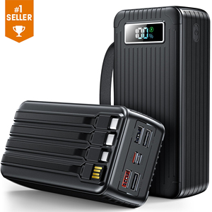 แบตสำรอง Pd20w จุได้เยอะจาก hyto 22.5W <span class=keywords><strong>50000MAH</strong></span> แบตสำรองภายนอกแบบพกพาได้รวดเร็วสำหรับ <span class=keywords><strong>Xiaomi</strong></span> Samsung - Product Image 1