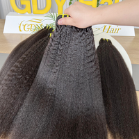 Fournisseur de Cheveux Indiens Bruts Non Transformés, Mèches Indiennes Brutes à Cuticules Alignées, Cheveux Humains Naturels Frisés Raides