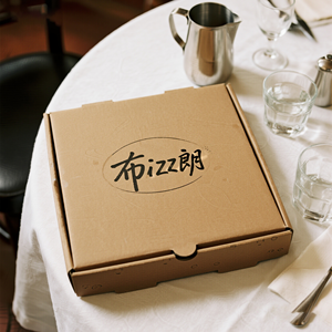 1000 gói 9 10 11 12 14inch bánh pizza hộp, nâu sóng tông vận chuyển an toàn - Product Image 4
