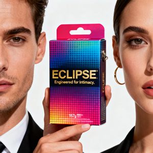 Boîte d'emballage de préservatifs écologiques avec logo personnalisé, boîte en papier enduit pliable pour usage intime adulte et emballage de vente au détail - Product Image 2