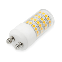 Bombilla LED GU10 de cerámica de alta calidad, 5W, con base GU10, foco regulable sin parpadeo, 110V 220V 230V 120V, RA90+