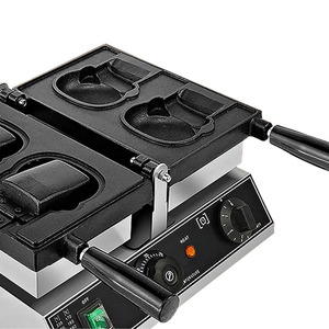 Điện thương mại khoai môn dán điền bánh Waffle Máy <span class=keywords><strong>Kitty</strong></span> Mèo mở miệng Waffle Máy Ice-cream bánh mì Waffle máy - Product Image 1