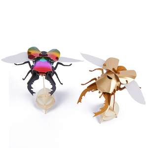 3D Tông Côn Trùng Prank 3D Bọ Giấy Câu Đố Trò Đùa Đồ Chơi Không Có Keo Thân Thiện Với Môi Halloween Món Quà Mới Lạ - Product Image 2
