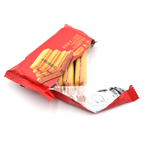 Hot bán giòn dâu tây bánh sandwich ngọt ngào bánh quy Chất lượng cao văn phòng đồ ăn nhẹ hộp túi bao bì dâu tây tươi hương vị bánh sandwich - Product Image 3