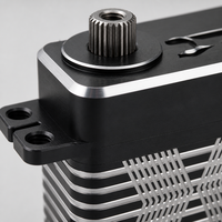 Servomoteur robotique XQ-POWER XQ-S8060D 62 kg, engrenage en acier inoxydable, boîtier en aluminium CNC, servomoteur numérique sans noyau 8,4 V, étanche, pour UAV