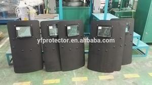 Custom Irregular 90*50 Hard Plate Shield PE Ceramic III Uhmwpe Balistic Shield Glass Window Handheld Shield - Product Image 6