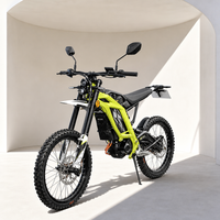 Moto électrique tout-terrain ZONSEN EX2 avec fourches inversées et amortisseur à air, 72V 4000W 74V 32Ah, pour la course