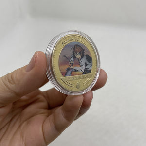 Logotipo personalizado Artesanía <span class=keywords><strong>de</strong></span> metal <span class=keywords><strong>de</strong></span> doble cara <span class=keywords><strong>Akame</strong></span> Ga Moneda <span class=keywords><strong>de</strong></span> oro <span class=keywords><strong>de</strong></span> <span class=keywords><strong>anime</strong></span> japonés - Product Image 3
