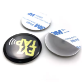 13.56MHz RFID NFC autocollant époxy <span class=keywords><strong>partage</strong></span> instantanément les médias sociaux <span class=keywords><strong>pour</strong></span> les hôtels cartes <span class=keywords><strong>de</strong></span> visite étanche PVC Silicone 1K puce QR Code - Product Image 2