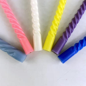 Hot Sale Spiral Birthday Soy Wax <strong>Candles</strong> Wholesale - Eco-Friendly Custom Color Decorative Cake <strong>Candles</strong> for Parties - Product Image 4