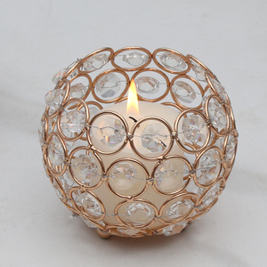 Boule de cristal <span class=keywords><strong>perle</strong></span> octogonale fête mariage bougie tasse créative rétro creux verre atmosphère effet <span class=keywords><strong>chandelier</strong></span> - Product Image 1