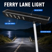 Lámpara Solar LED de Aluminio de Alta Luminosidad de 500W, Resistente a la Intemperie, Ahorro de Energía, para Iluminación de Carreteras y Áreas Comunitarias