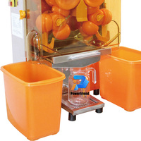 Commerciële Elektrische Automatische Fruitpers Sinaasappelpers Machine 120W met 1 Jaar Garantie