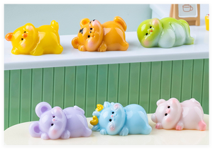 Zodiaque <span class=keywords><strong>chinois</strong></span> année mignon dessin animé résine <span class=keywords><strong>dragon</strong></span> licorne dinosaure <span class=keywords><strong>figurine</strong></span> pour bureau voiture maison jardin mariage décoration enfants jouet - Product Image 6