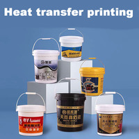 Seau en plastique de 5 gallons avec logo personnalisé, livraison rapide, 10L, 16L, 18L, 20L, seaux à peinture, fûts vides à vendre