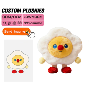 Cuscino a Forma di Pizza Personalizzato con Ricamo <span class=keywords><strong>Cartoon</strong></span>, Morbidissimo Peluche Giocattolo a Forma di Cibo, Deliziosa Fetta di Pizza - Product Image 4