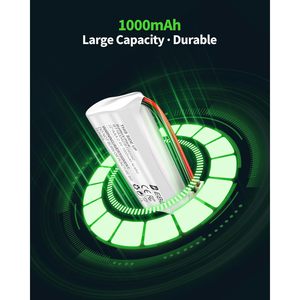 สำหรับ BT162342 ebl/BT262342 2.4V 1000mAh แบตเตอรี่ Ni-MH ใช้ได้ BT183342 \/BT283342 BT166342 \/ BT266342 VTech CS6419 CS6114 - Product Image 5
