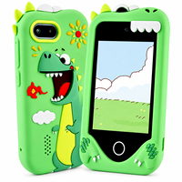 Joli téléphone intelligent pour enfants, écran tactile, double caméra CMOS, jeux éducatifs, lecteur MP3, écran 2.8 pouces, cadeau de Noël ou d'anniversaire