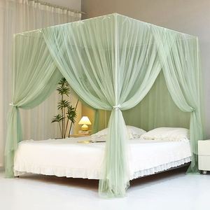 Moustiquaire portable et facile à installer, à ouverture cryptée, pour lit double/plein/queen/king size - Product Image 2