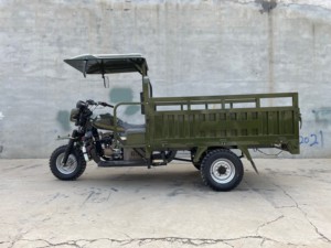 Tricycle cargo ouvert à essence 200cc, 3 roues, moto à trois roues à essence, 50-70 km/h, pour livraison agricole - Vente en gros - Product Image 5