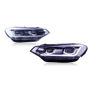 TYPY 12V 6000K <b>LED</b> <b>Headlight</b> Kit for VW Touran 2016-2022 with DRL & Dynamic Turn Signal Upgrade - Product Image 6