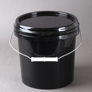 White 18L PP Recyclable Plastic Handles Paint <b>Bucket</b> Food Grade Honey with <b>Lid</b> for Packaging - Product Image 1