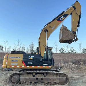 Excavatrices d'occasion 30 tonnes à bas prix, machinerie d'origine CAT 330D2, moteur japonais, excellent état, pelleuse pour travaux de terrassement avec certification CE - Product Image 3
