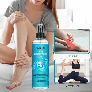 Huile de massage corporel de haute qualité pour la relaxation musculaire, soulagement des raideurs après l'entraînement, spray d'huile de magnésium pure - Product Image 1