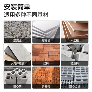 Expansion Screws For Cabinets With Covers M8 Green Nylon Iron Hollow Brick Solid Wall <b>Extended</b> <b>Plug</b> 80cm Long - Product Image 5