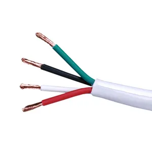 Pay Later IEC 60245 57 (YZW) 3x4 mm2 300/500V Isolamento de Borracha cabo flexível