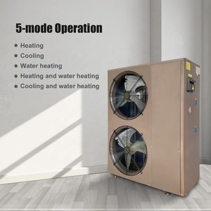 Pompe à chaleur monobloc à onduleur DC R32 pour eau, climatiseur, chauffe-eau instantané électrique pour piscine, système de chauffage pour hôtels et maisons - Product Image 4