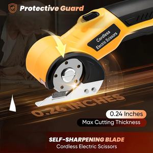 Kablosuz Elektrikli Makas, Otomatik Kumaş Kesme Sistemli, Giysi, Halı ve Endüstriyel Uygulamalar İçin Uygundur - Product Image 5