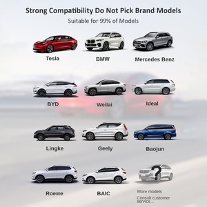 Kabel Pengisi Daya Rumah untuk Mobil Listrik Tipe <span class=keywords><strong>2</strong></span> ke NACS Tesla, Kabel Pengisi Daya EV 32A/7KW, Mendukung Kustomisasi LOGO - Product Image 4