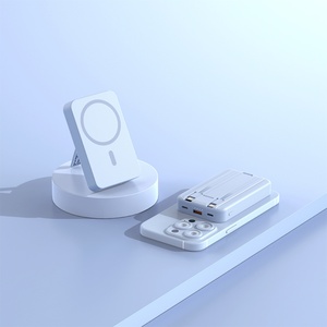 Ideas de Productos Nuevos, Tendencias 2025, Banco de Energía Magnético de Carga Rápida Tipo-C, 10000 mAh, con Soporte, Antipérdida, en Formato de Tarjeta - Product Image 3