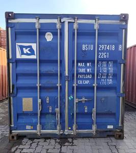 Contenedor Seco Estándar 20GP Usado Confiable, Caja de Segunda Mano con Placa CSC Válida para Transporte Marítimo y Almacenamiento - Product Image 1