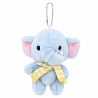 Boneka Gajah Biru Penghasil Gelembung, Mainan Interaktif, Gantungan Tas dan Rantai, Hadiah Seru untuk Anak Perempuan