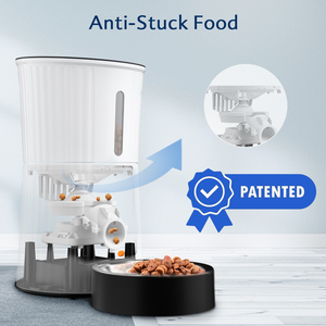 Distributore Automatico di Cibo per Animali Domestici Certificato Jam Free 4L, Doppia Alimentazione di Backup, Ciotola in Acciaio Inox Resistente all'Umidità, Alimentatore Intelligente Temporizzato per Gatti - Product Image 3
