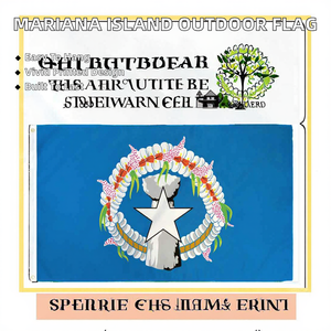 Bandera Personalizada con Logotipo para Decoración, Nueva, al por Mayor, <span class=keywords><strong>de</strong></span> 3x5 Pies, con la Bandera Nacional <span class=keywords><strong>de</strong></span> las Islas Marianas del Norte - Product Image 4