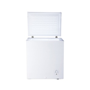 Congélateur coffre portable commercial DOE 5 pieds cubes pour gelato avec serrure - Product Image 1