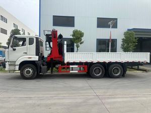 Camión Grúa Sinotruk Howo 6x4, Camión de Carga Pesada de 16 Toneladas y 20 Toneladas, Grúa Plegable Montada en Camión - Product Image 6