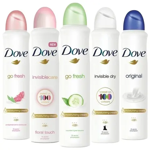 Bulk Selling Dove- Invisible Advanced Spray Antiperspirant Deodorant 48hr No White Marks for Women 3.8 oz