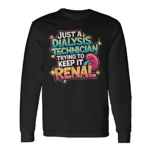 T-shirt à manches longues pour technicien en dialyse : essayant de préserver la fonction rénale - Product Image 1