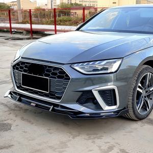 1 Pezzo Kit Carrozzeria Diffusore Anteriore Labbro Paraurti Anteriore Auto in Fibra di Carbonio Spoiler Splitter Canard per <span class=keywords><strong>Audi</strong></span> <span class=keywords><strong>A4</strong></span> B9.5 2020-2022 - Product Image 4