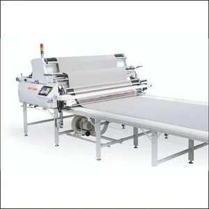 Máquina de espalhamento automática do tecido para o uso da fábrica