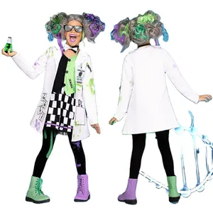 2023 Neues profession elles Mad Scientist Kostüm für Kinder Kindergarten Cosplay Performance Kostüm in Coswear Genre