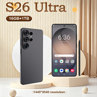 Teléfonos Originales S26 Ultra, Smartphones S26 Ultra 16GB+1TB 5G Dual SIM, Teléfono Celular, Teléfono Móvil S26 Ultra 5G