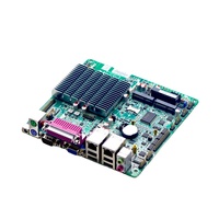 X86 J1900 4 Core DDR3 Single Channel Terintegrasi Dual Ethernet Tanpa Kipas Mini ITX Desktop Motherboard Baru
