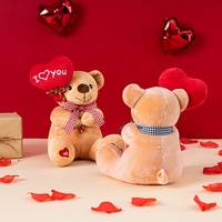 Peluche Ours Ballon, Jouet Confortable, Poupée Animale, Ornement, Cadeau d'Anniversaire pour Enfants